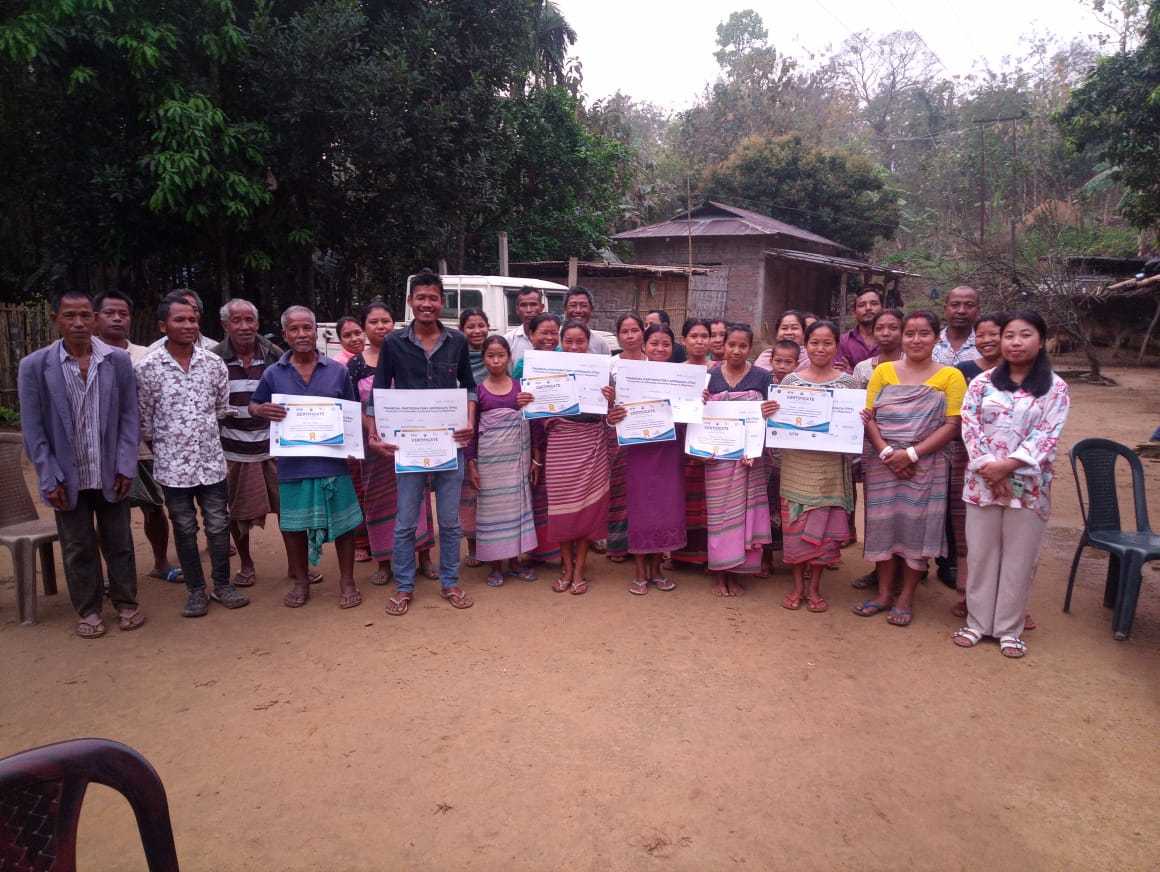 The Ganol-CMU team conducted FPA Contest 2 and 3 at Noonmati Village under Rerapara Block.