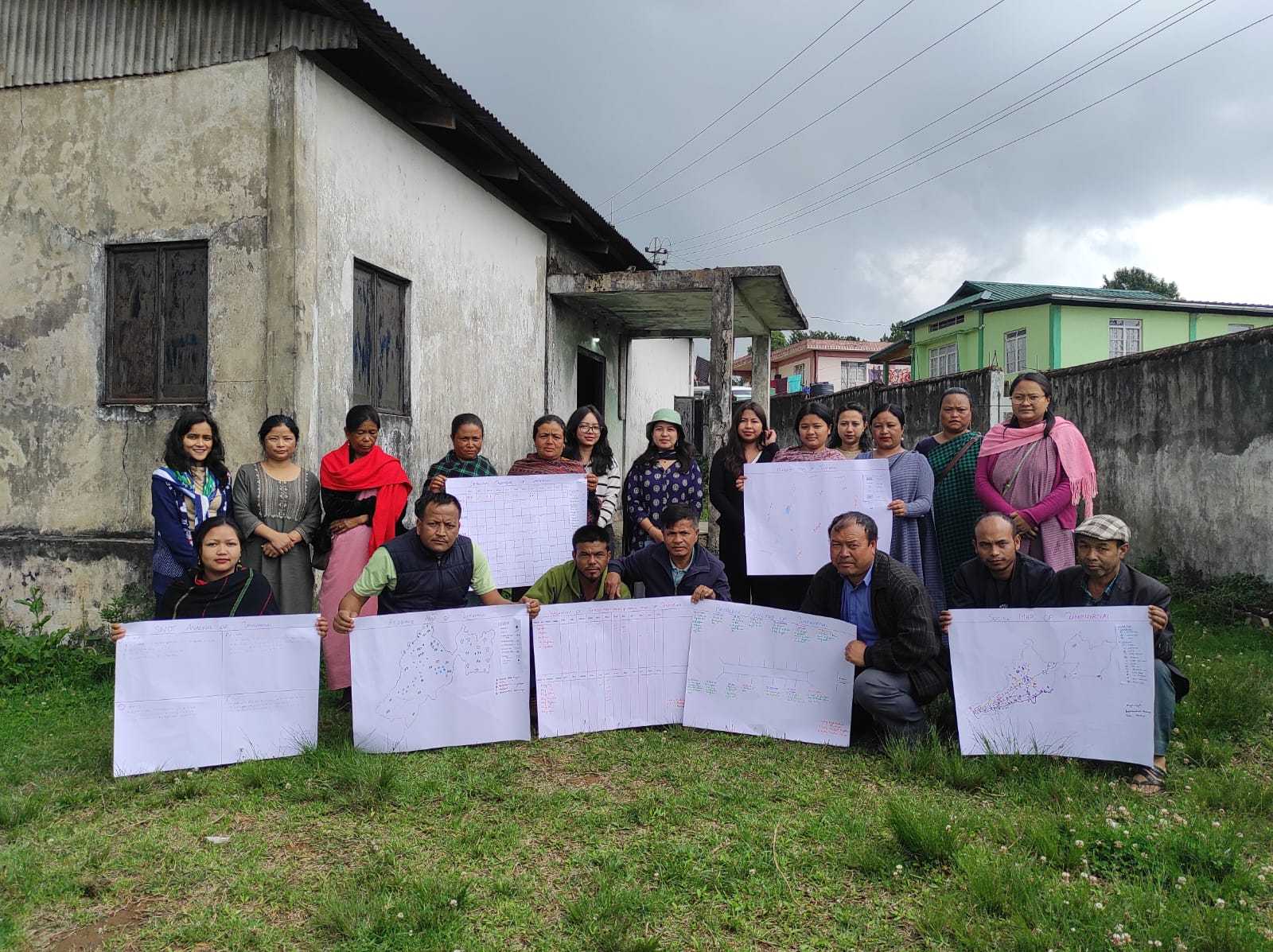 The Umiew CMU team continued the PRA exercise at Umphyrnai under Mawryngkneng Block
