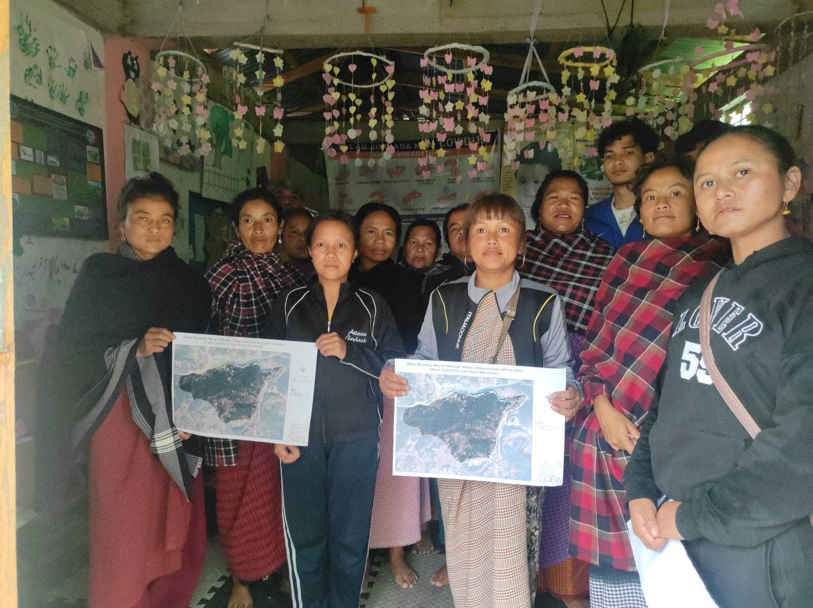 The Umiew CMU, along with the SPMU and IC team, conducted a Village Level Micro Action Plan (VLMAP) preparation exercise at Umtynngar.