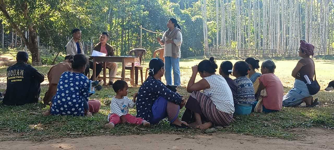  The Ganol-CMU team conducted the FPA Contest 2 & 3 at Alotgre Village under Selsella Block.