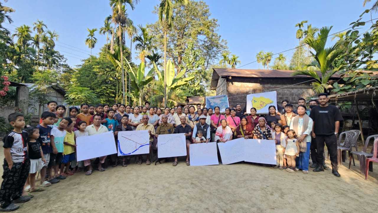 The Ganol-CMU team conducted a Participatory Rural Appraisal (PRA) at Ghatgre Village under Rerapara