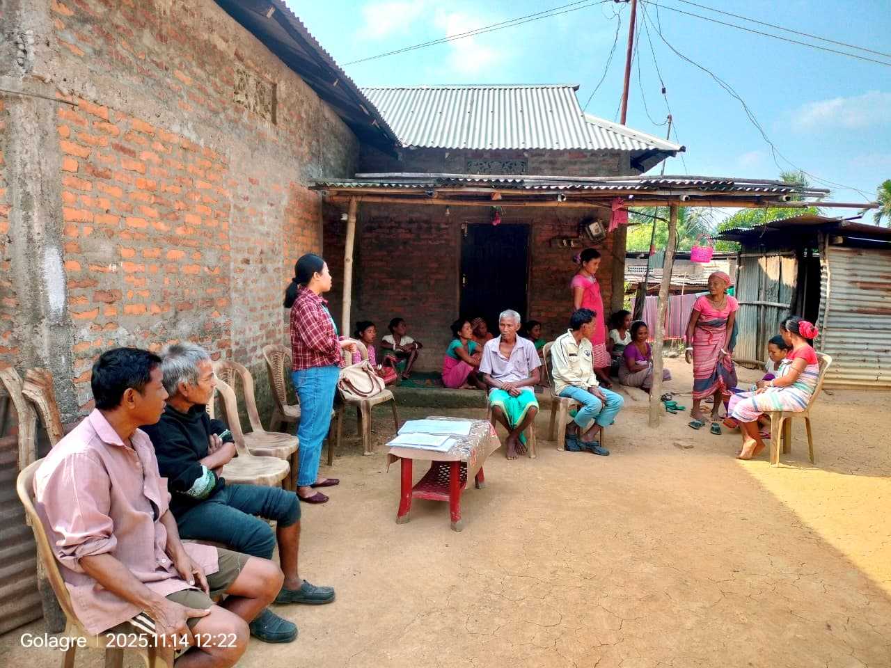 VPIC Formation Meeting was held at Kanchikona Village under Rerapara Block, South West Garo Hills District.